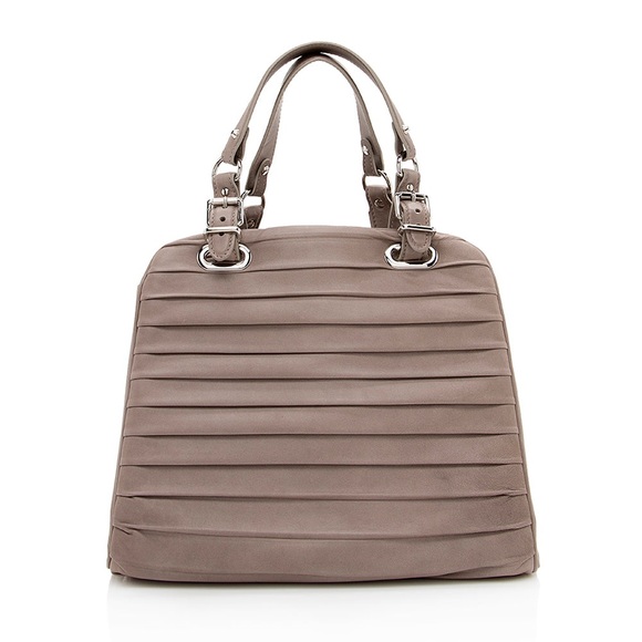 🌸Balenciaga Leather Stingray Accordion Satchel handbag - Picture 4 of 16